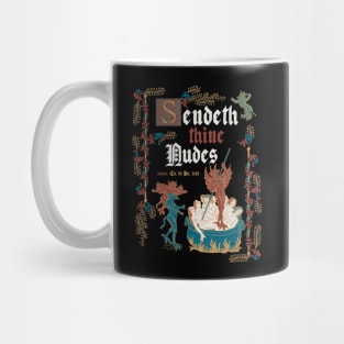 Send Nudes Medieval Style - funny retro vintage English history Mug